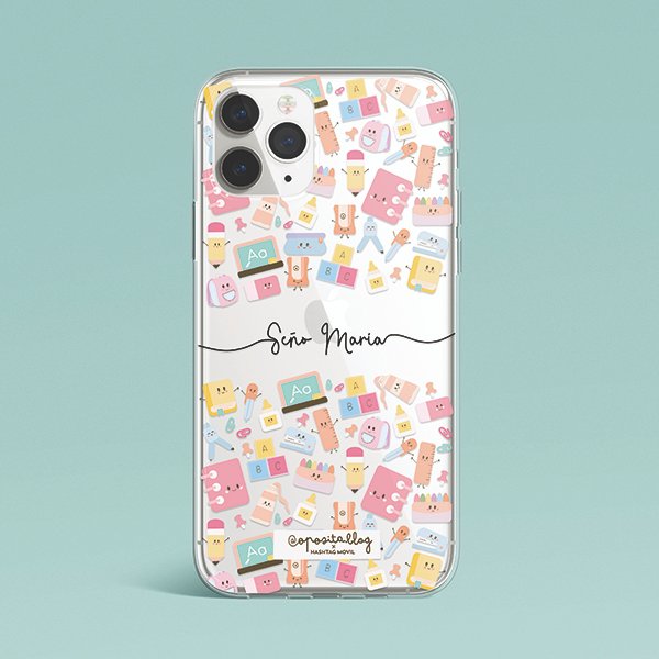 Funda Personalizada Profe Oposita.blog x Hashtag Movil