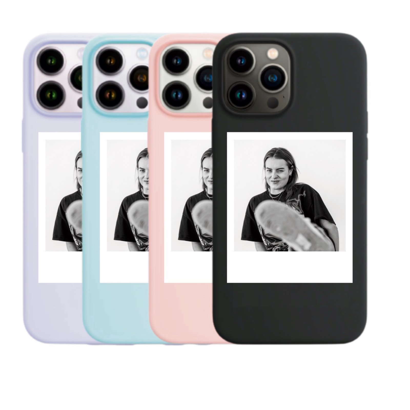 00A7CFB0-FD0E-4EAF-8933-2D67C5A82107.jpeg Funda Personalizada Silicona Suave Polaroid- Hashtag Movil - Imagen 1
