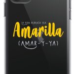 Funda Personalizada Quote Amarilla