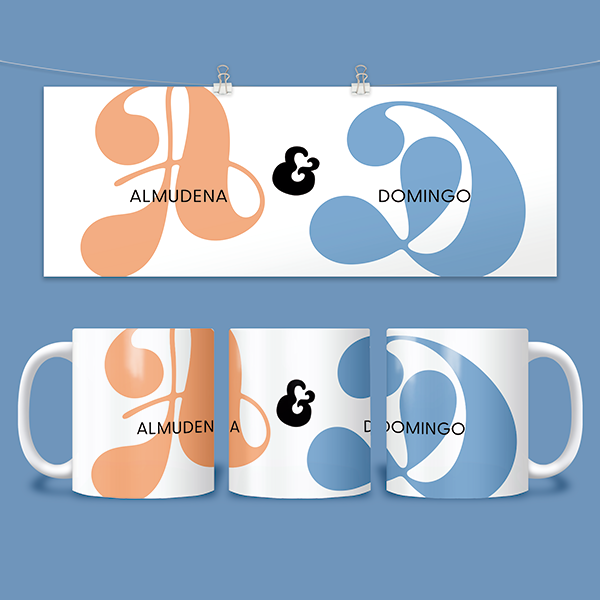 TAZA-PERSONALIZADA-INICIALES-COLOR.png Taza Personalizada Iniciales Color - Imagen 1