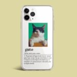 Funda Personalizada Gato Definición - Hashtag Movil