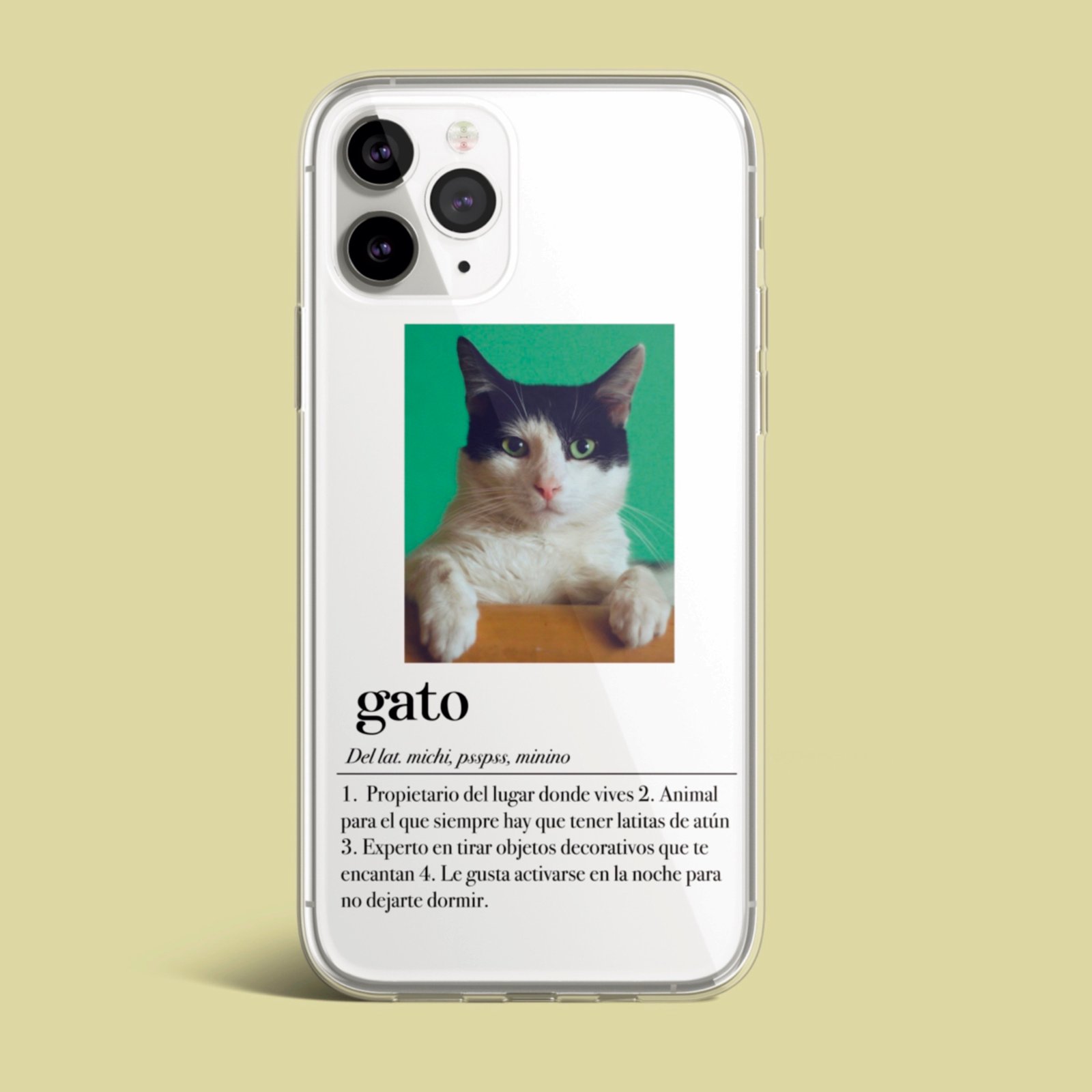 funda-personalizada-gato-definicion-1.jpg Funda Personalizada Gato Definición - Hashtag Movil - Imagen 1