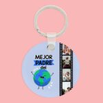 Llavero Personalizado Mejor Padre Del Mundo