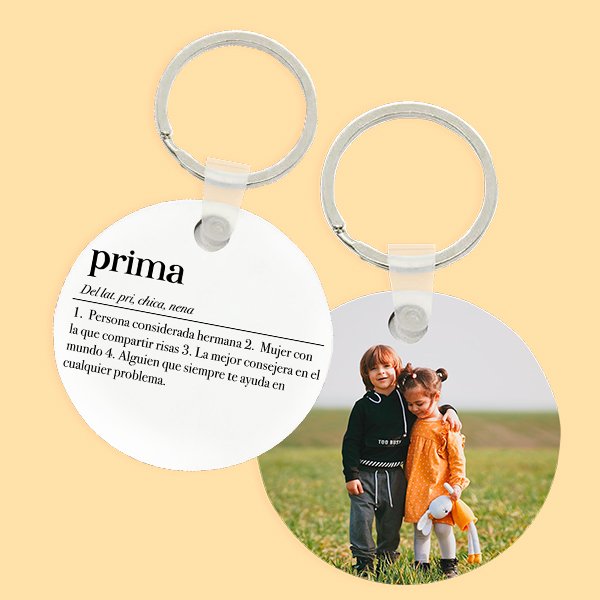 llavero-prima.jpg Llavero Personalizado Prima definicion - Imagen 1