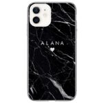 Funda Personalizada Mármol Negro - Hashtag Movil