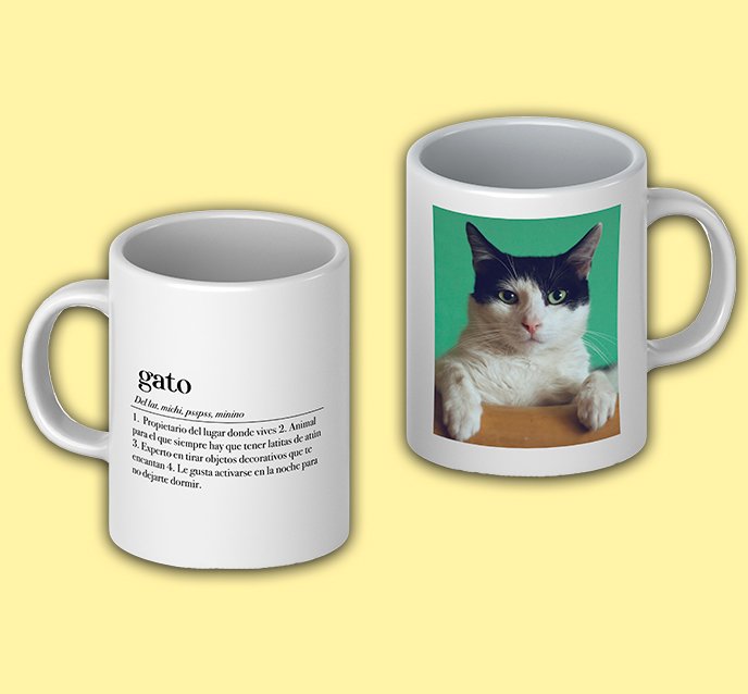 taza-gato.jpg Taza Personalizada Gato Definicion - Imagen 1