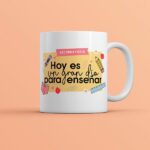 Taza Personalizada Gran día para enseñar